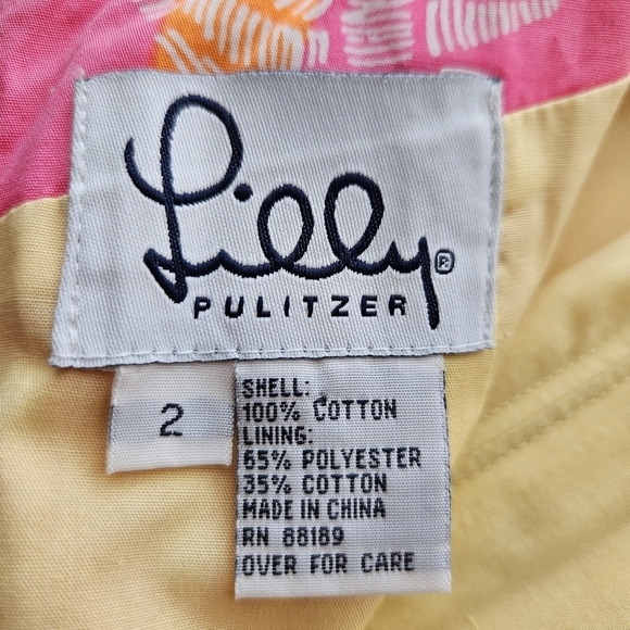 Lilly Pulitzer Strapless Franco Style Bella Giraffe Shift Dress Size 2 EUC‎ - Picture 8 of 8